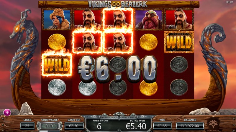 Vikings Go Berzerk Slot Free Spins Feature