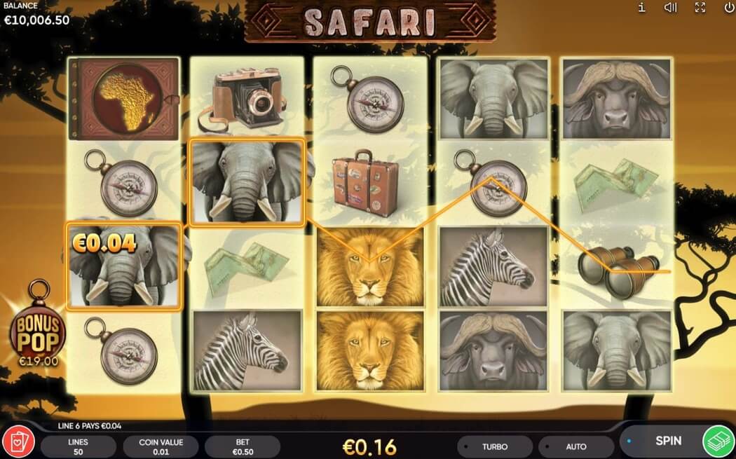safari spin2