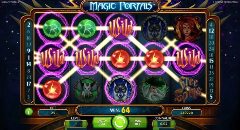 Magic Portals Free Spins