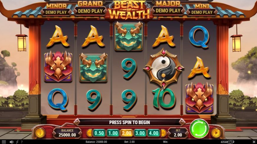 Play Beast of Wealth Free Slot