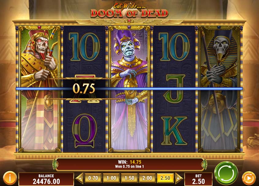 Play Cat Wilde and the Doom of Dead Free Slot