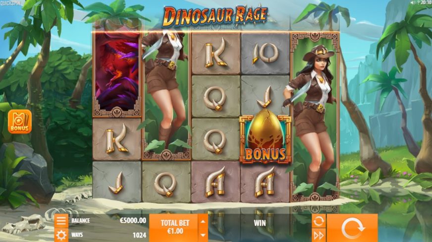 Play Dinosaur Rage Free Slot