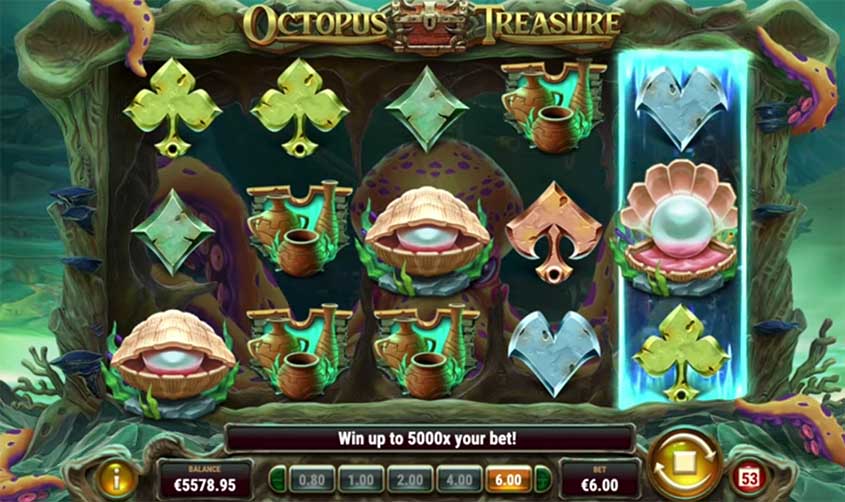 Play Octopus Treasure Free Slot