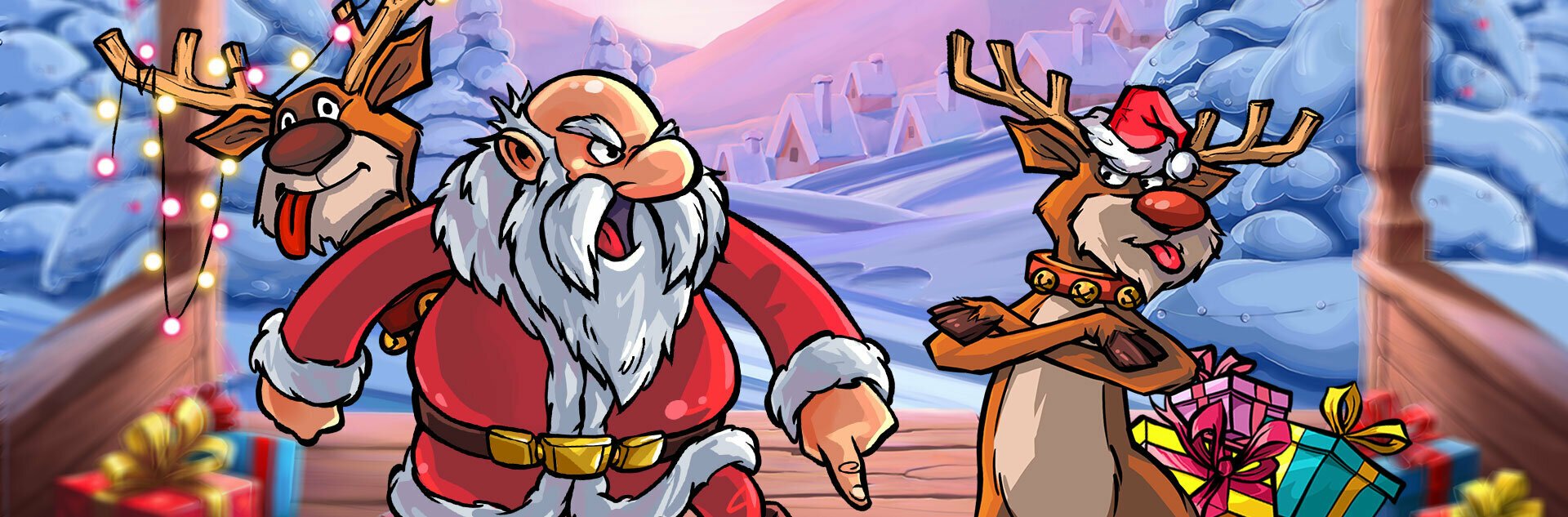 Play Santa vs Rudolf Free Slot