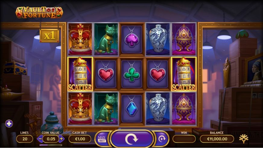 Play Vault of Fortune Free Slot