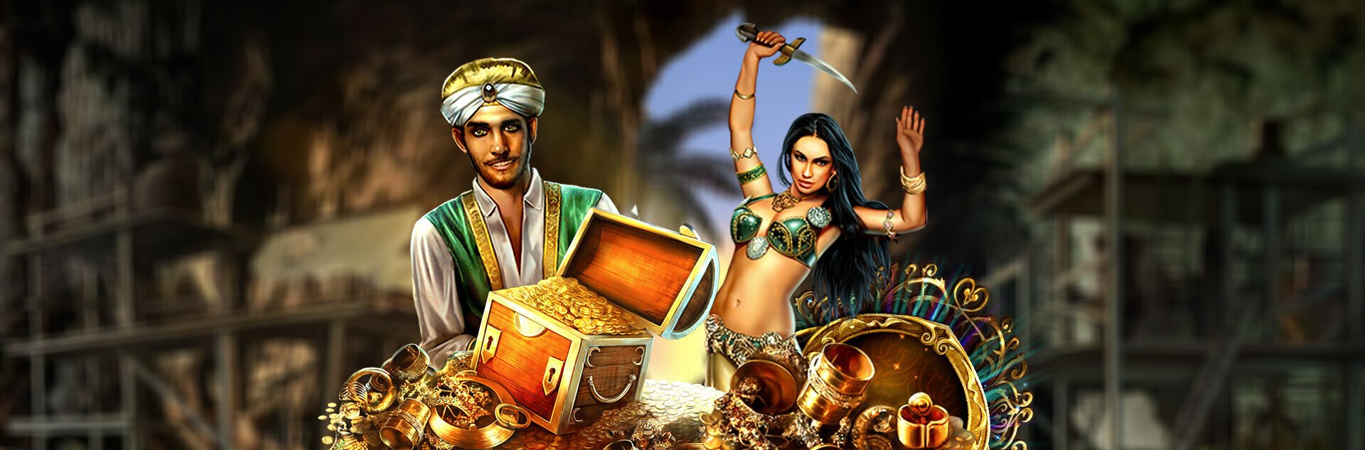 Play The Adventures of Ali Baba Free Slot