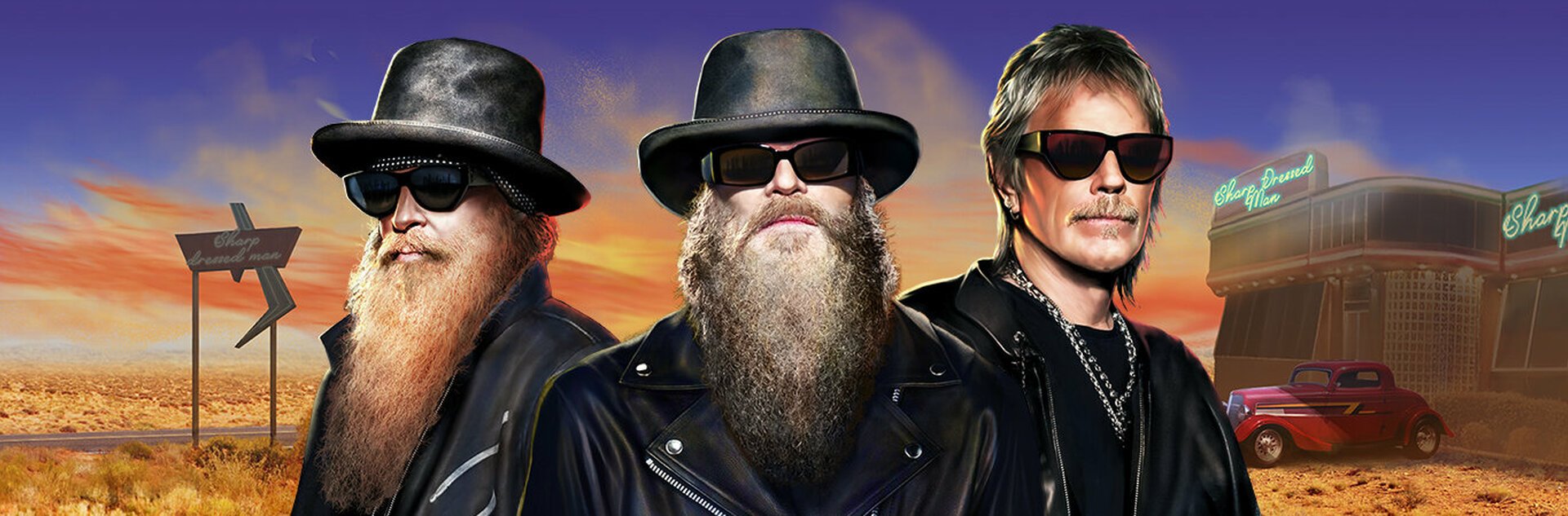 Play ZZ Top Roadside Riches Free Slot